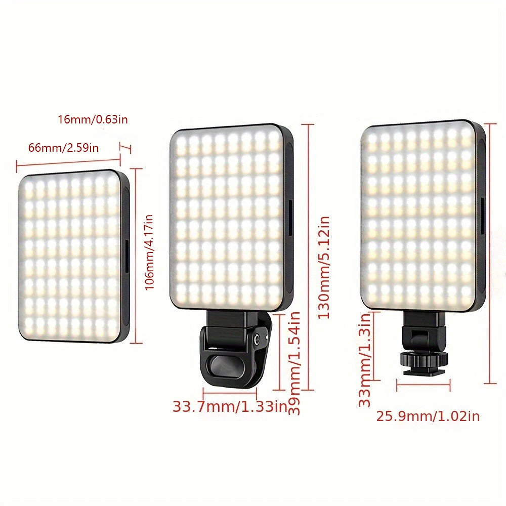 MagClip Rechargeable LED Selfie Light